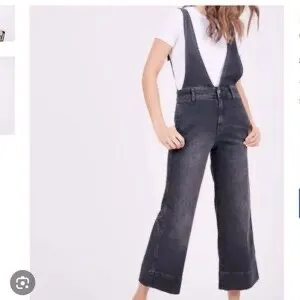 Free People Denim Overalls - Image 4
