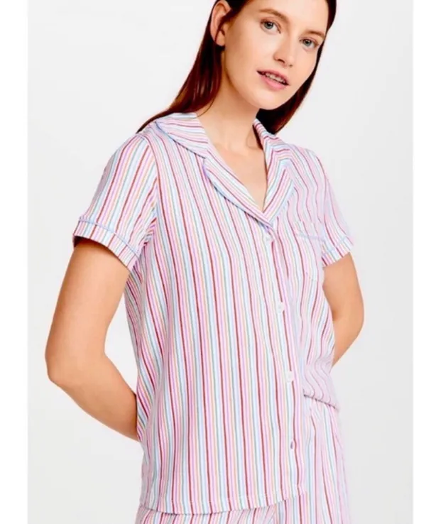 Roller Rabbit Party Stripe Short Pajamas Multi S - Image 2