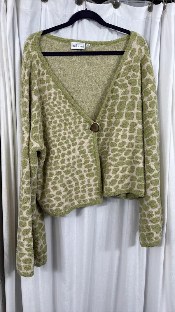 Skullhouse Crocodile cardigan - Image 2
