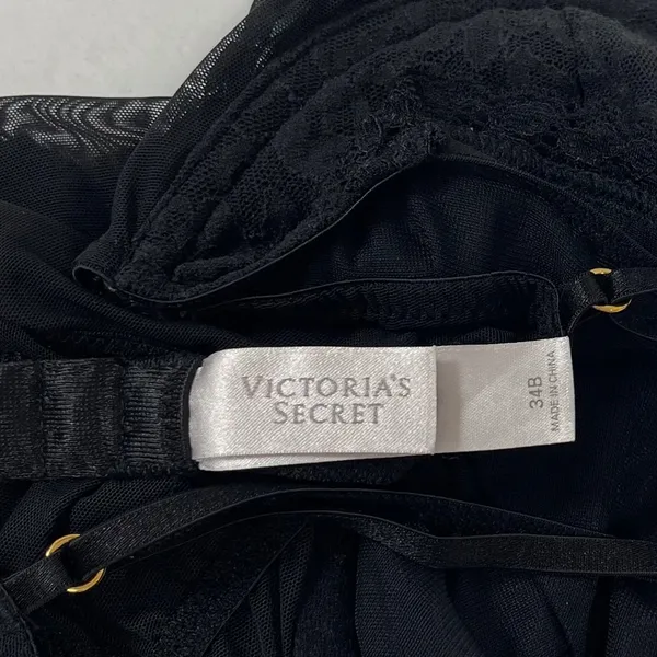 Victoria's Secret Black Bodysuit 34B -In‎ Bag. - Image 11