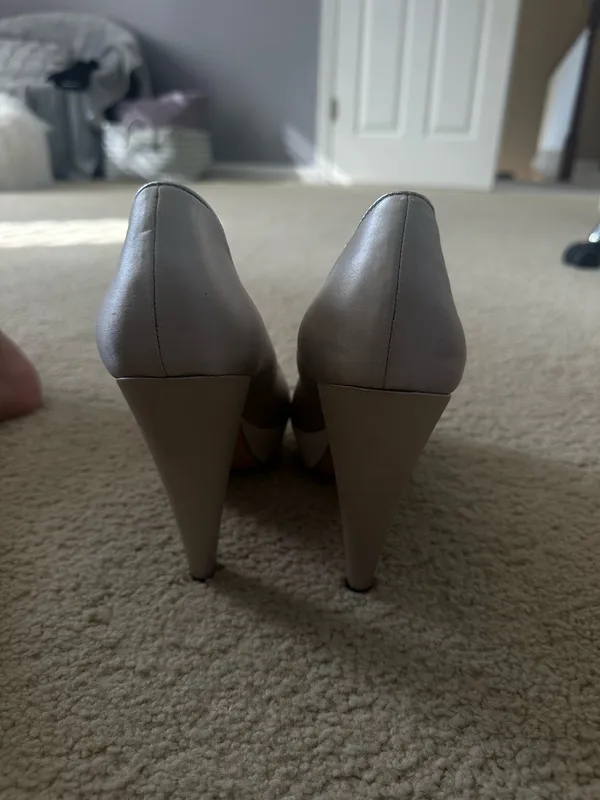 Betsey Johnson Heels silver - Image 3