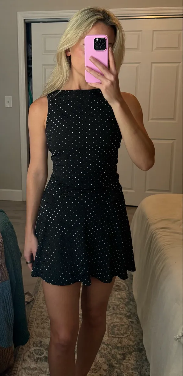 Abercrombie Dress Mini polka dot - Image 2