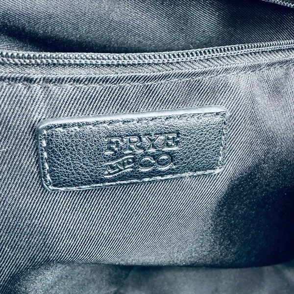Frye and Co. Black Core Tote Bag Faux Leather - Image 7