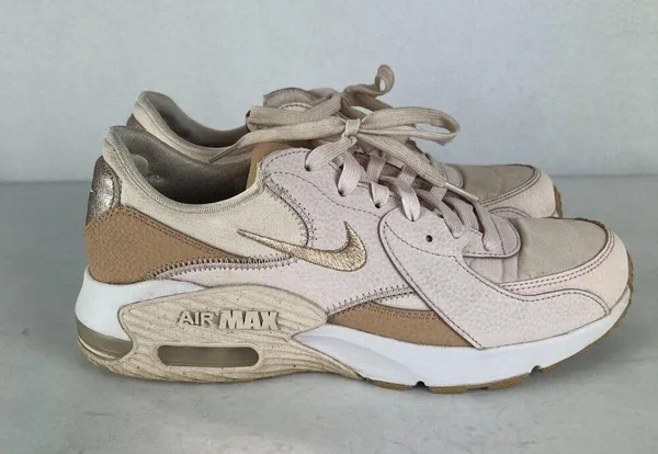 Nike Air Max Excee Sneaker Shoes Womens 9 Light Soft Pink Shimmer Low Top Casual - Image 2