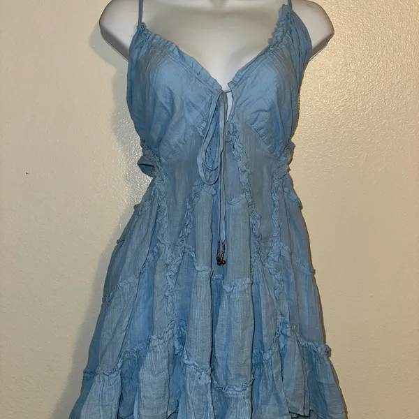 Free People Free-Est “Clarksprur” Tiered Mini Dress - Image 2
