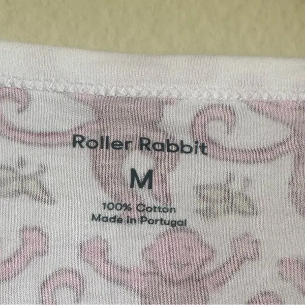 Roller Rabbit Women's Henley Monkey Print Pajama Top - Image 3