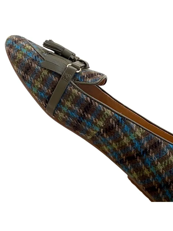 EUC Talbots Plaid Loafers Size 5.5 - Image 3