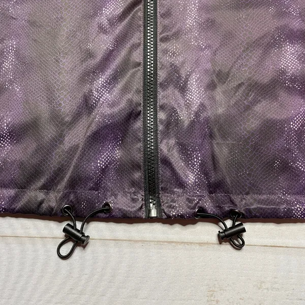 NWT - Love Fire - Women’s Purple Light Weight Rain Jacket - Size Large - Image 3