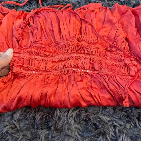 Rays For Days Darya Dress in Cayenne - Image 6