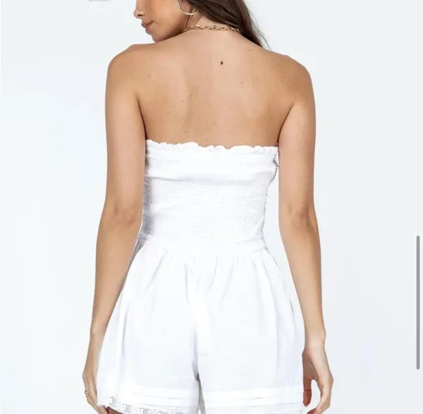 Princess Polly VIP Strapless romper - Image 3
