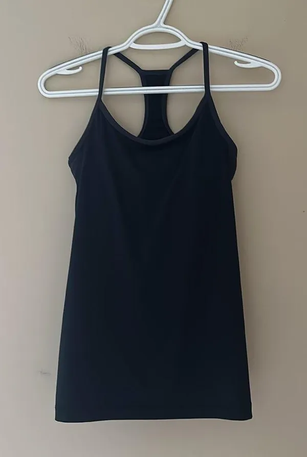 Fabletics Workout Top with built in Sports Bra - Image 3