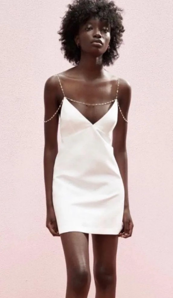 Jewel Strap Dress - Image 2