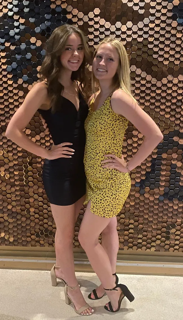 Le lis Yellow cheetah dress - Image 2