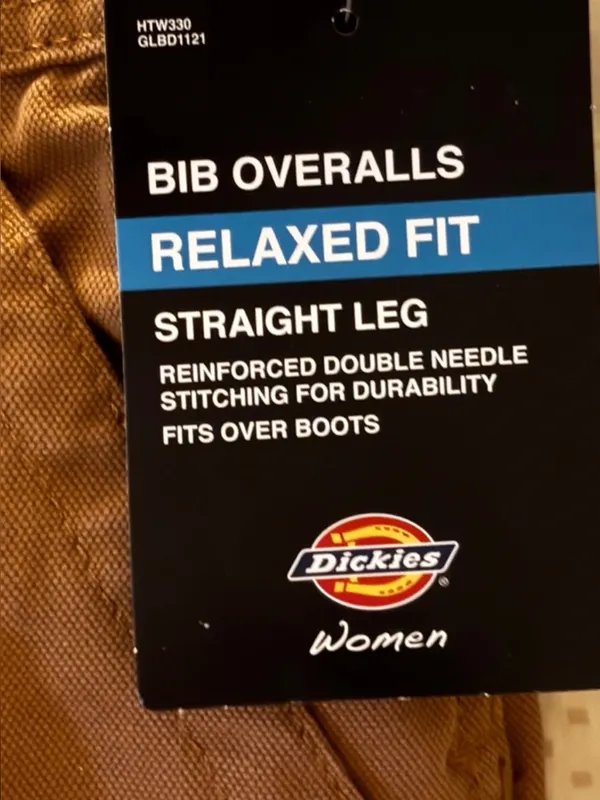 NWT Women’s Relaxed Fit Dickies Overalls - Image 5