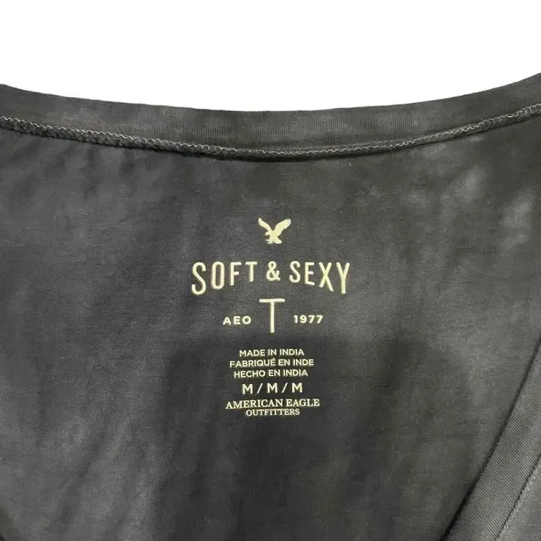 American Eagle Soft & Sexy Short Sleeve V-Neck T-Shirt Size‎ Medium - Image 3
