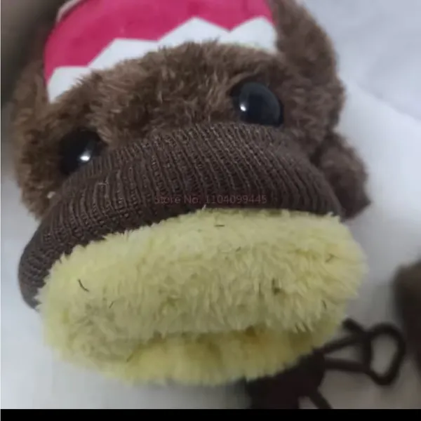 Brown Furry Monster Mittens - Image 7