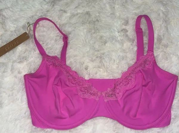 SKIMS SOLD OUT Fits Everybody Lace Unlined Scoop Bra! - Image 2