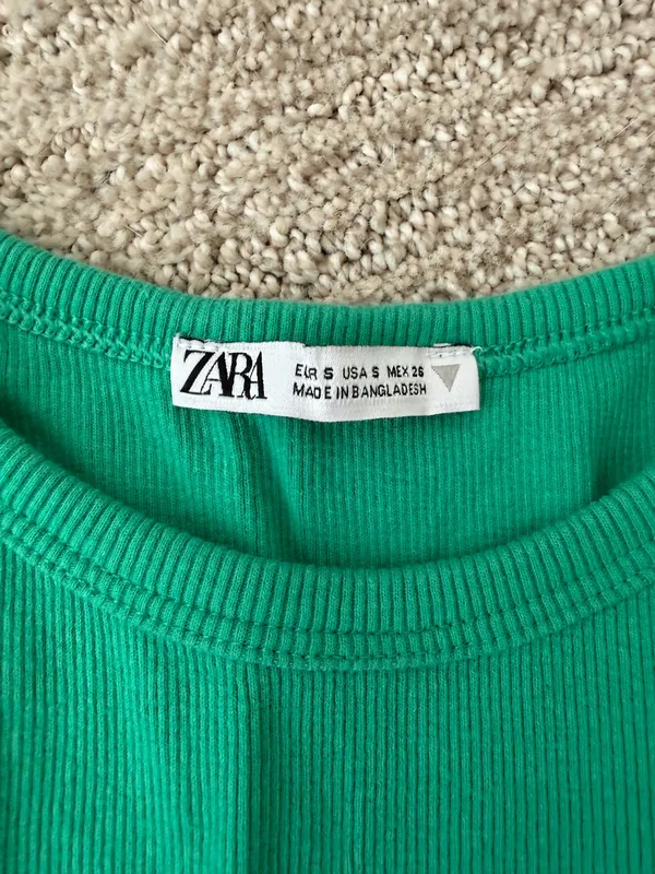 Green ZARA Tank - Image 3