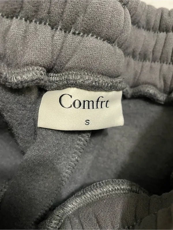 Comfrt NWOT Airplane Mode Travel Sweatpants Steel Grey Size S Unisex - Image 15