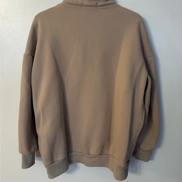 Trendy Queen Women's Half Zip Pullover Long Sleeve Sweatshirt Hoodie - Image 3