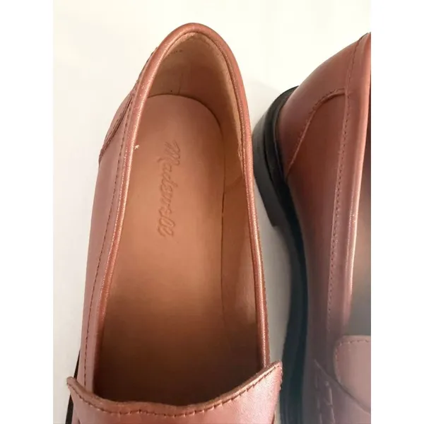 NWOT Madewell The Vernon Loafer in dried maple women's sz. 10 - Image 4
