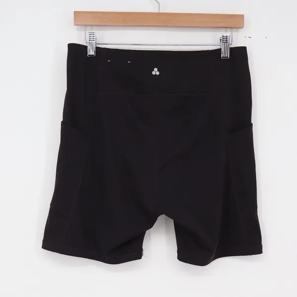 Tek Gear Shorts Womens XL Ultrastretch Black Side Pockets Excellent - Image 4