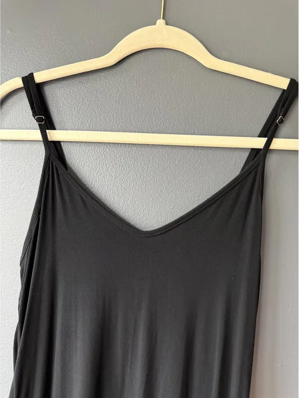 Maeve Black Slip Dress XS - Image 9