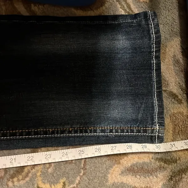 GRACE IN LA Bootcut Blue Jeans - Image 6