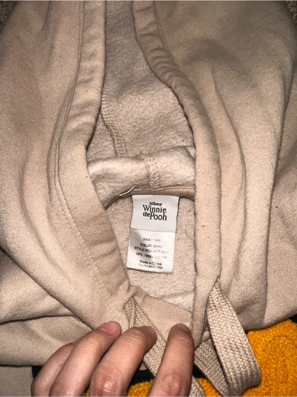 Winnie the Pooh Hoodie Size Medium 0534 - Image 3