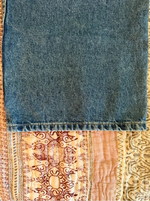 Motel Rocks medium wash wide-leg jeans - Image 4