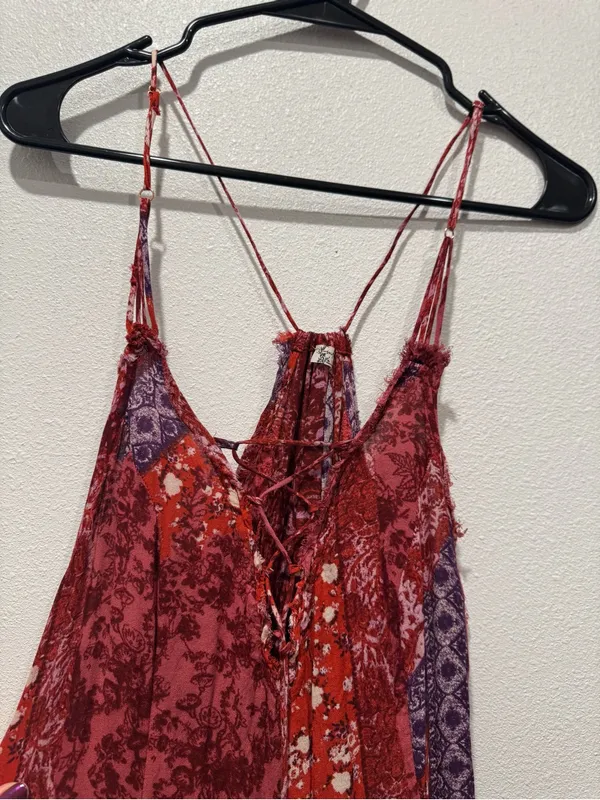 Free People Intimately Work of Art Maxi Dress NWOT L - Image 4