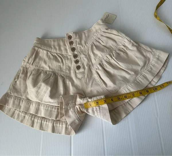 Free People Fleur Denim Shorts Bright Lights NWT, XS - Image 3