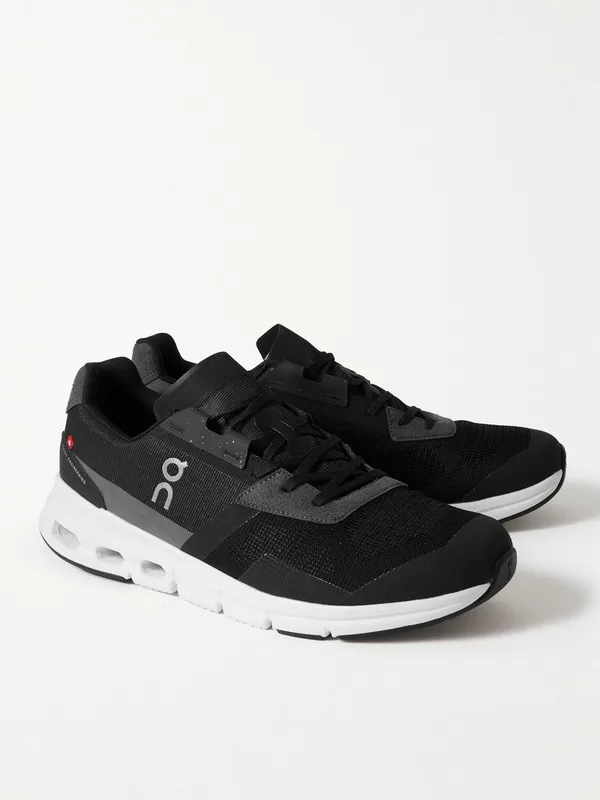 On Cloud Cloudrift Sneakers Black White Women’s Size 7.5 - Image 2