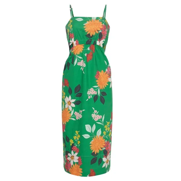CARA CARA Vivian Dress Floral Sides Cut Out Size XS - Image 2
