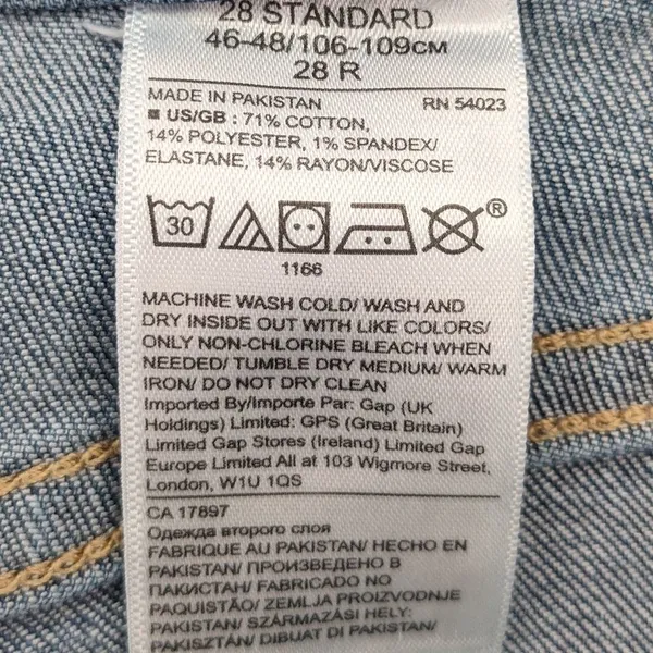 Banana Republic Distressed Jean Shorts Size 28 - Image 9