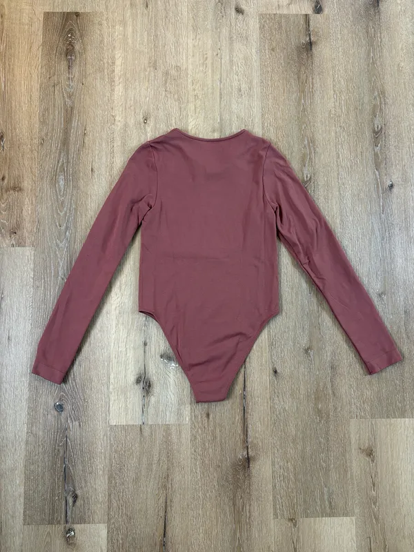Darn Pink Long Sleeve Bodysuit - Image 5