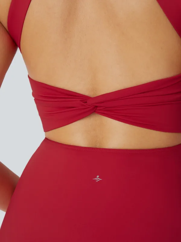 Halara SoftlyZero™Airy Backless Twisted Cool Touch Dance Active Dress-Easy peezy - Image 6
