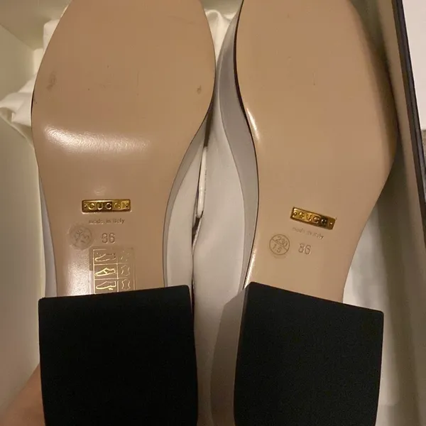 Gucci Whoudan White Leather Loafer size 36 - Image 6
