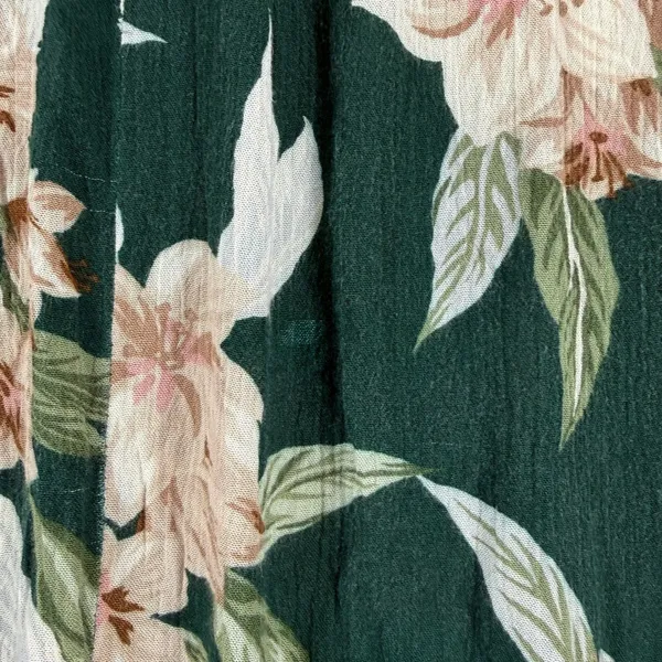 Show Me Your‎ Mumu Dark Green Floral Tropical Maxi Slip Dress Small READ - Image 10