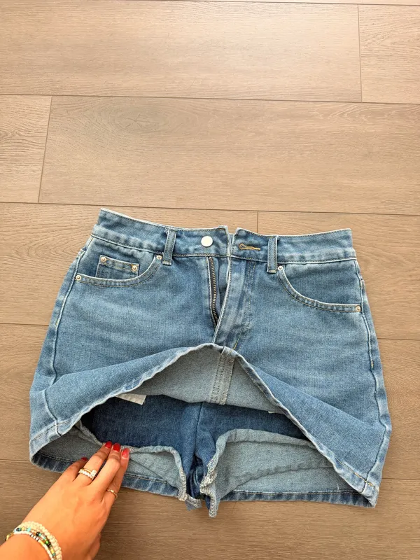 Denim Skort Blue Size 27 - Image 2