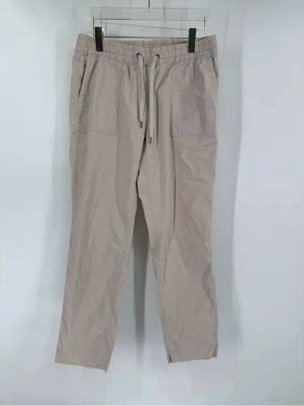 Vuori Vintage Ripstop Pants Women's In Coconut Organic Cotton VW450 Size M - Image 2