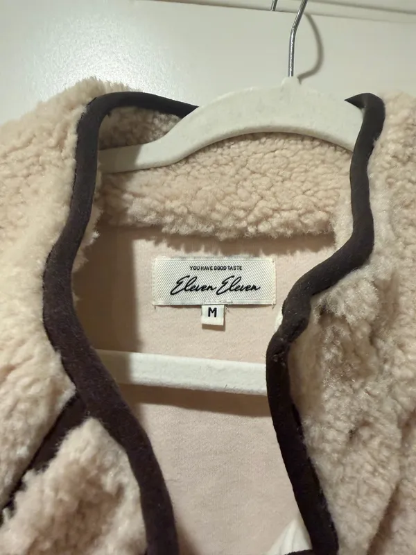 Eleven Eleven Fleece Pullover Tan Size M - Image 3