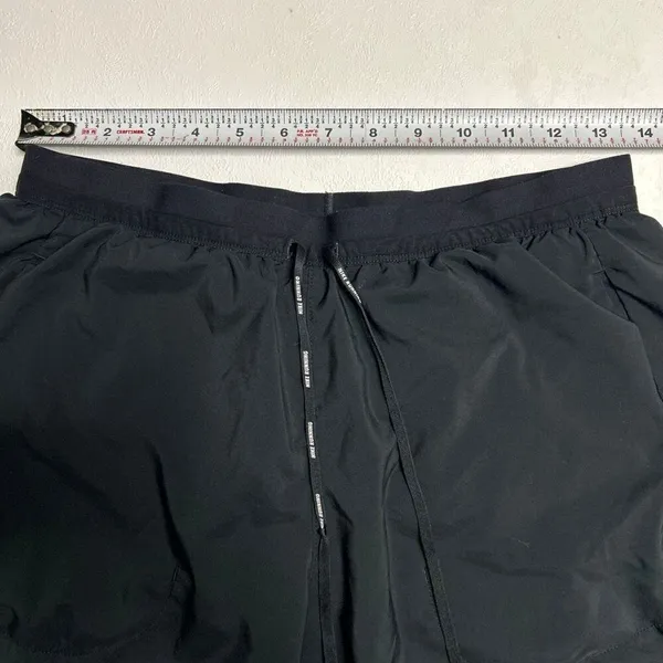 Nike Dri-FIT Black Running Shorts Reflective Logo Men’s Size Small - Image 7