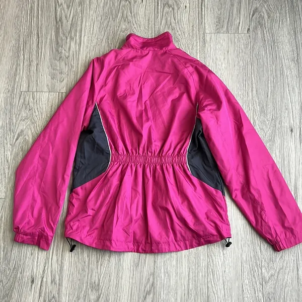 AVIA Pink Windbreaker Jacket Size M - Image 9