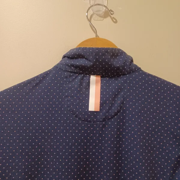 Rhoback Women's Navy Blue‎ Polka Dot Quarter - Image 6