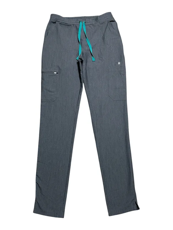 FIGS Yola Skinny/Cargo Scrub Pants Size XS Tall - Image 2