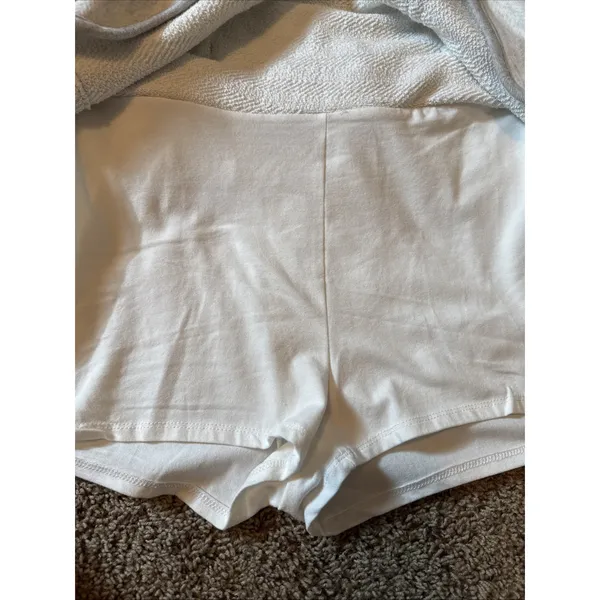 NWT Bucket List Hold Your Hand Skort Ash Gray Large Athleisure Preppy - Image 5