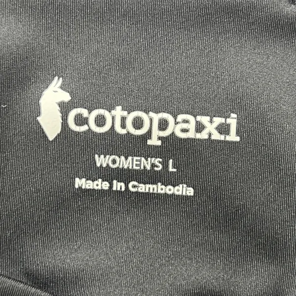 Cotopaxi Cerro Travel Tight Womens L Black High Rise 5-Pocket Hiking Leggings - Image 5