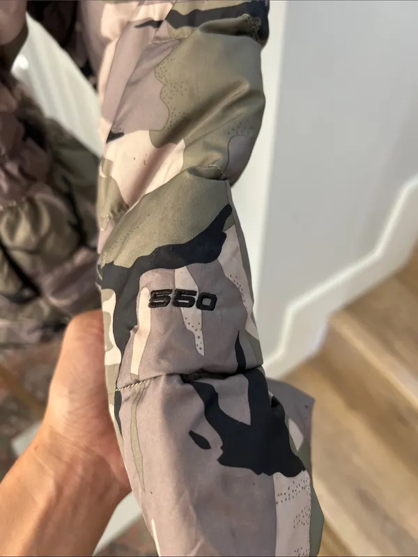 The North Face Gotham II Hooded Down Puffer Jacket Camo Army Green - Women's XL - Image 6