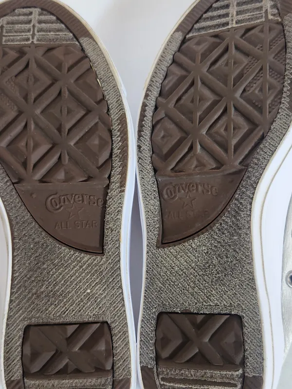 Converse Cream and White Womens All-Star Shoreline Slip-On Sneakers Size 7 - Image 8
